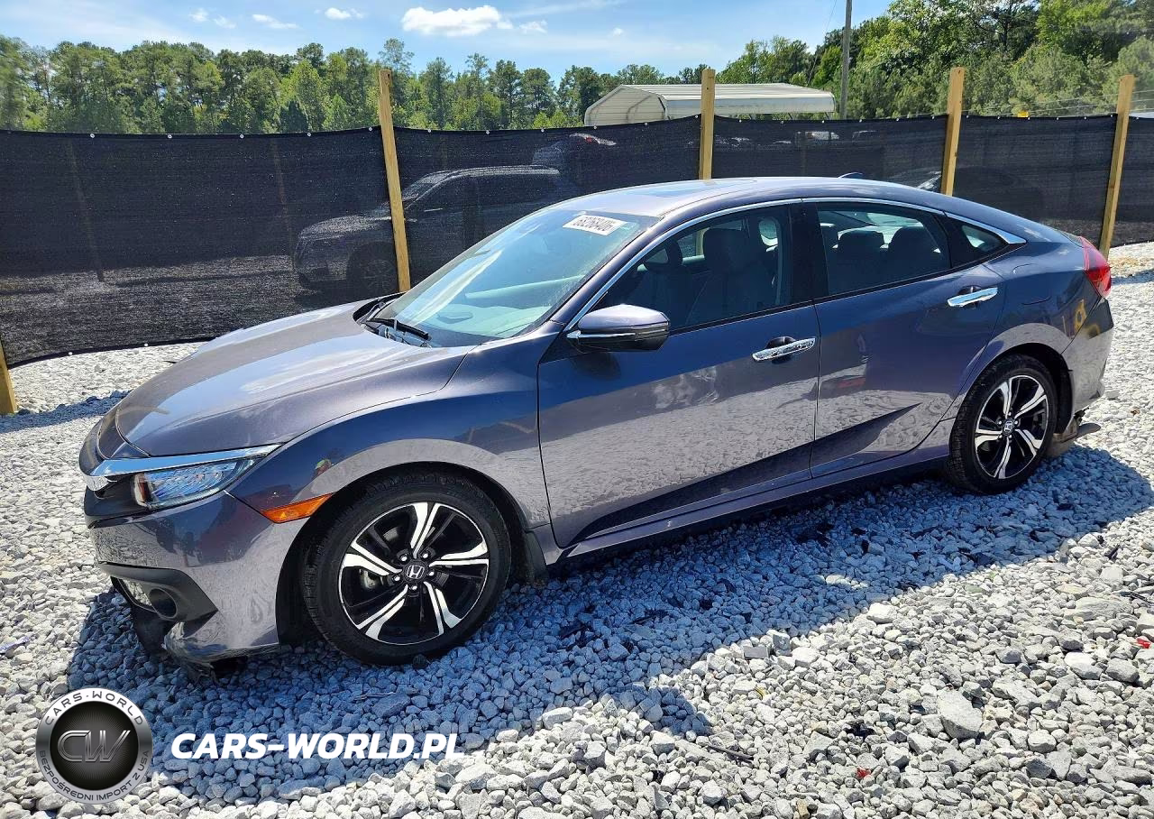2017 Honda Civic Touring VIN:19XFC1F95HE008742 - 1