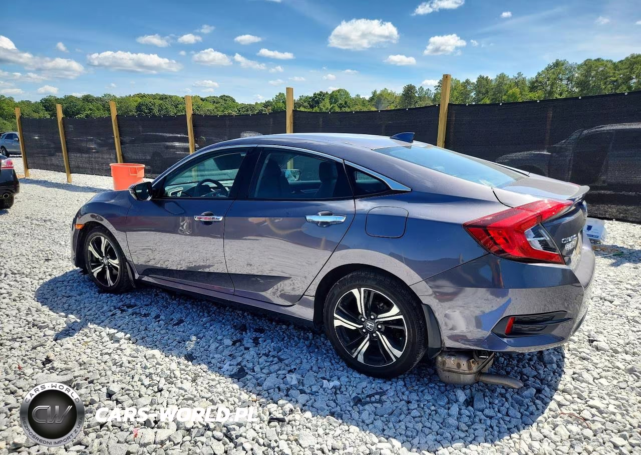 2017 Honda Civic Touring VIN:19XFC1F95HE008742 - 2