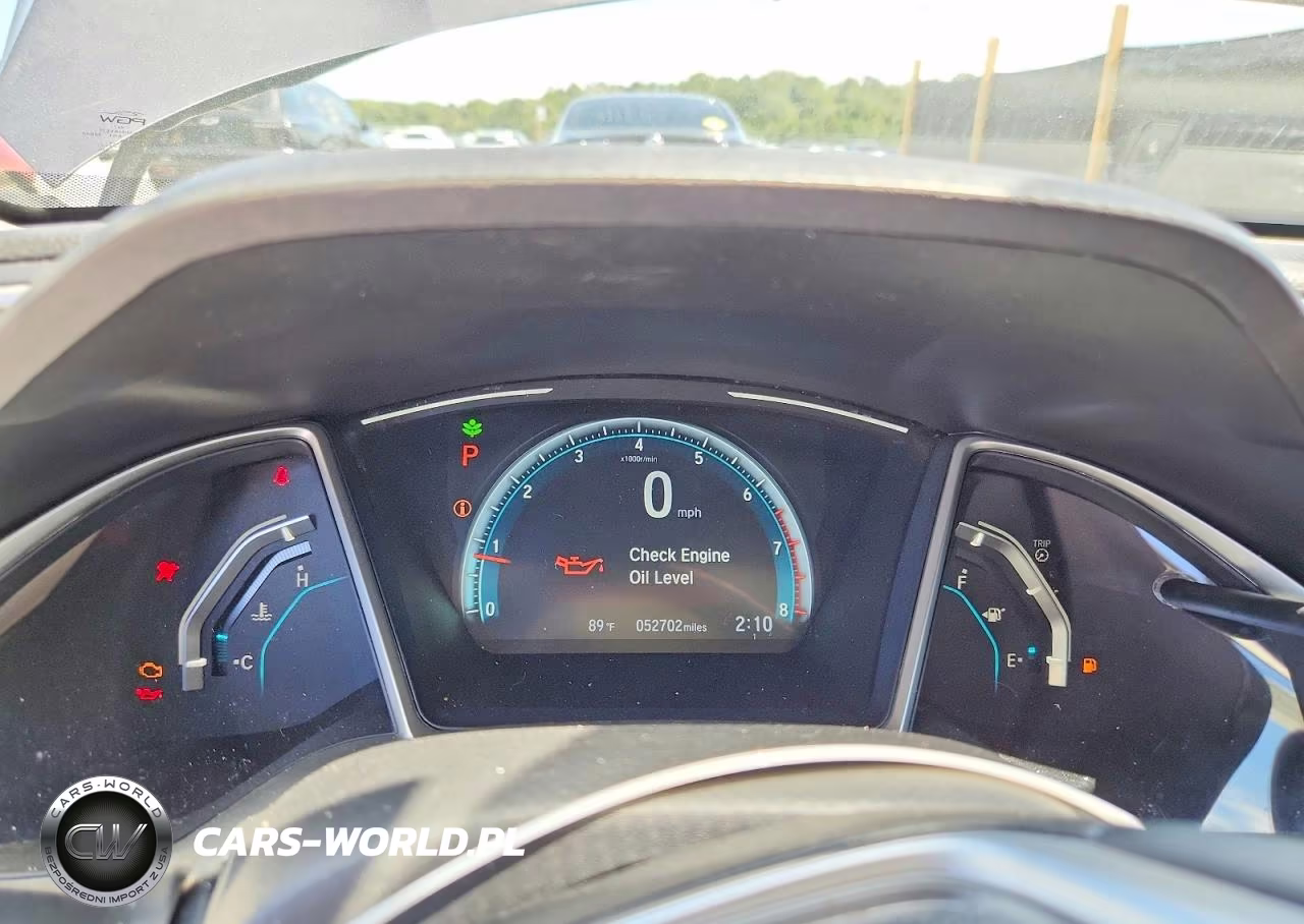2017 Honda Civic Touring VIN:19XFC1F95HE008742 - 9