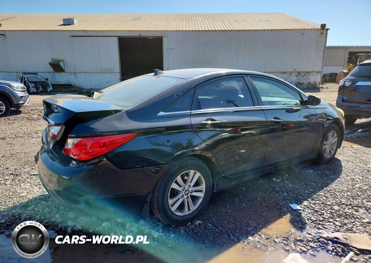2013 Hyundai Sonata Gls VIN:5NPEB4AC8DH527504 - 3