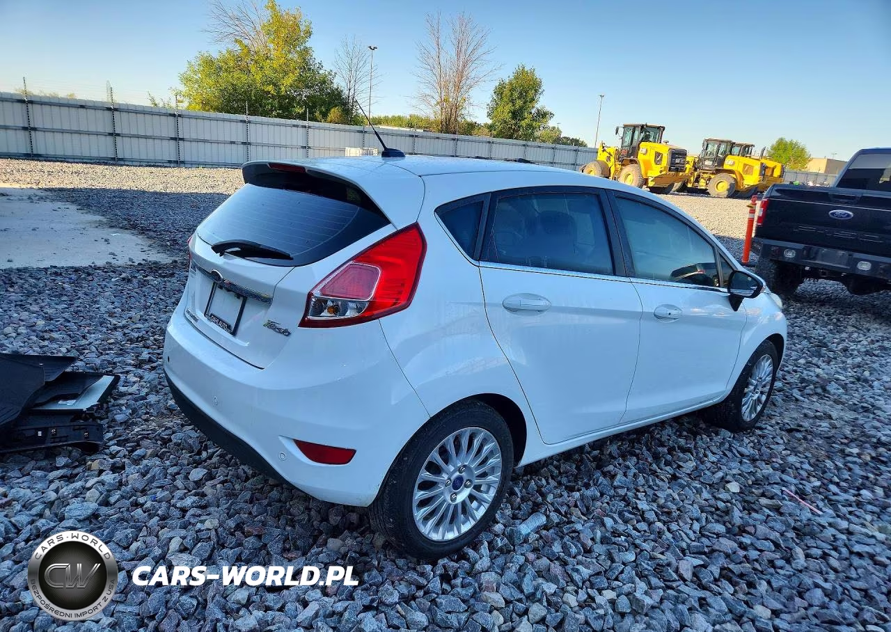 2014 Ford Fiesta Titanium VIN:3FADP4FJXEM114408 - 3