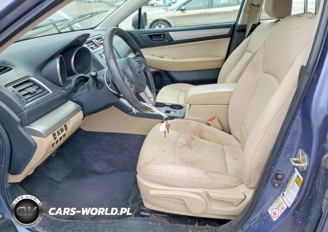 2015 Subaru Legacy 2.5I VIN:4S3BNBA6XF3016903 - 7