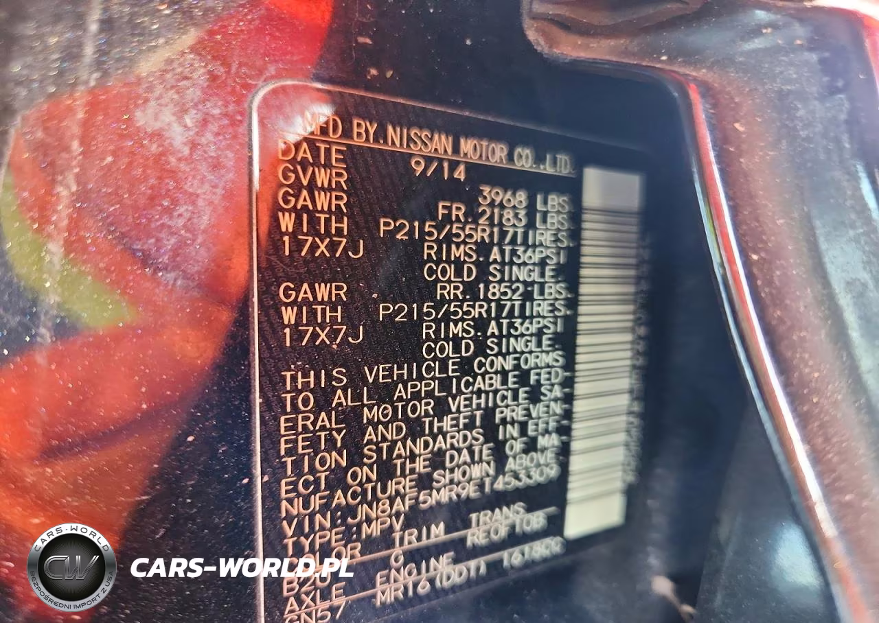 2014 Nissan Juke S VIN:JN8AF5MR9ET453309 - 12