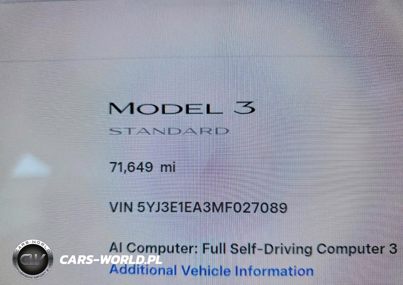 2021 Tesla Model 3 VIN:5YJ3E1EA3MF027089 - 9