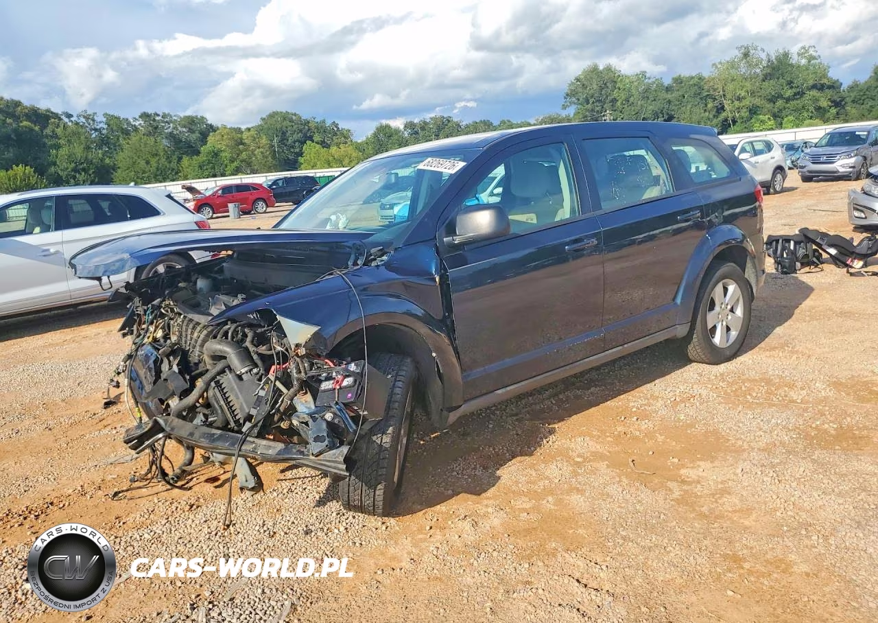 2013 Dodge Journey Se VIN:3C4PDCAB2DT577657 - 1