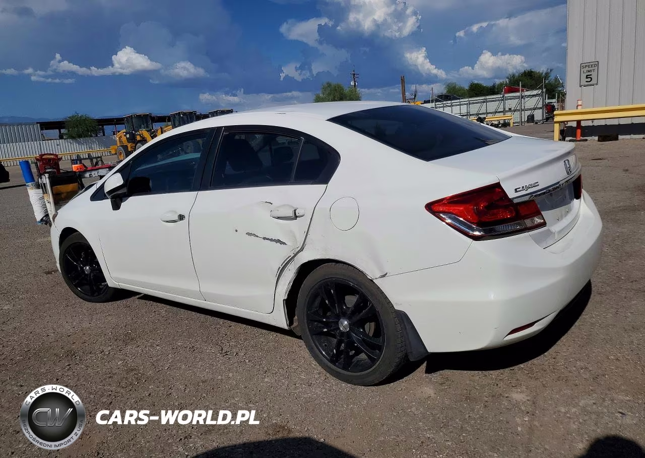 2013 Honda Civic Lx VIN:19XFB2F50DE053703 - 2