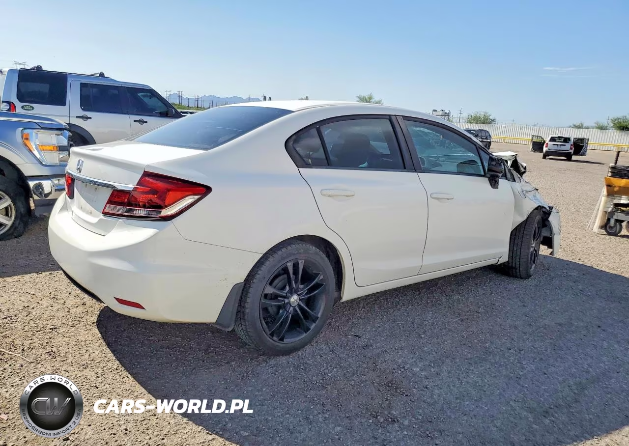 2013 Honda Civic Lx VIN:19XFB2F50DE053703 - 3