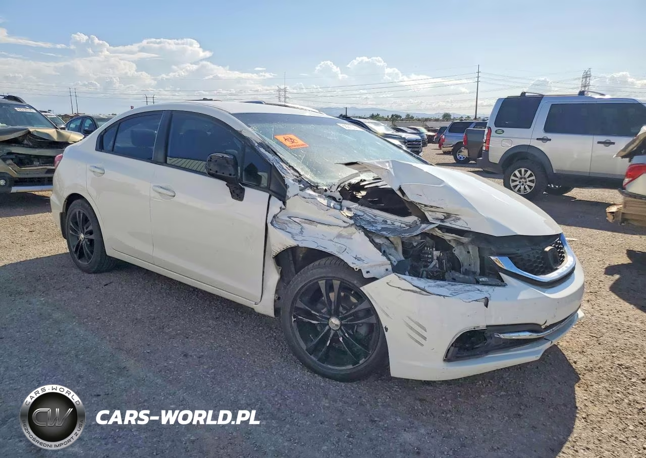 2013 Honda Civic Lx VIN:19XFB2F50DE053703 - 4