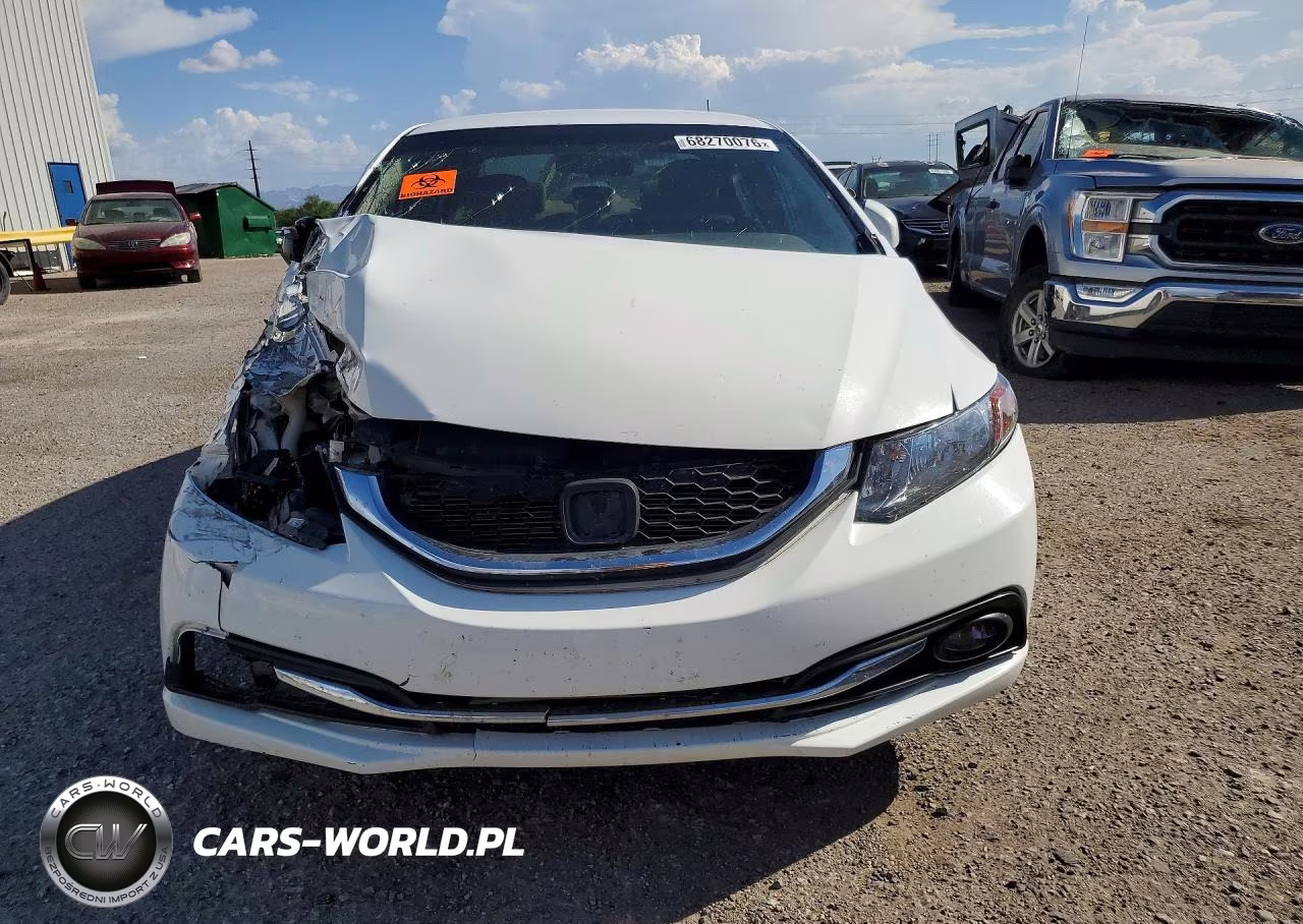 2013 Honda Civic Lx VIN:19XFB2F50DE053703 - 5