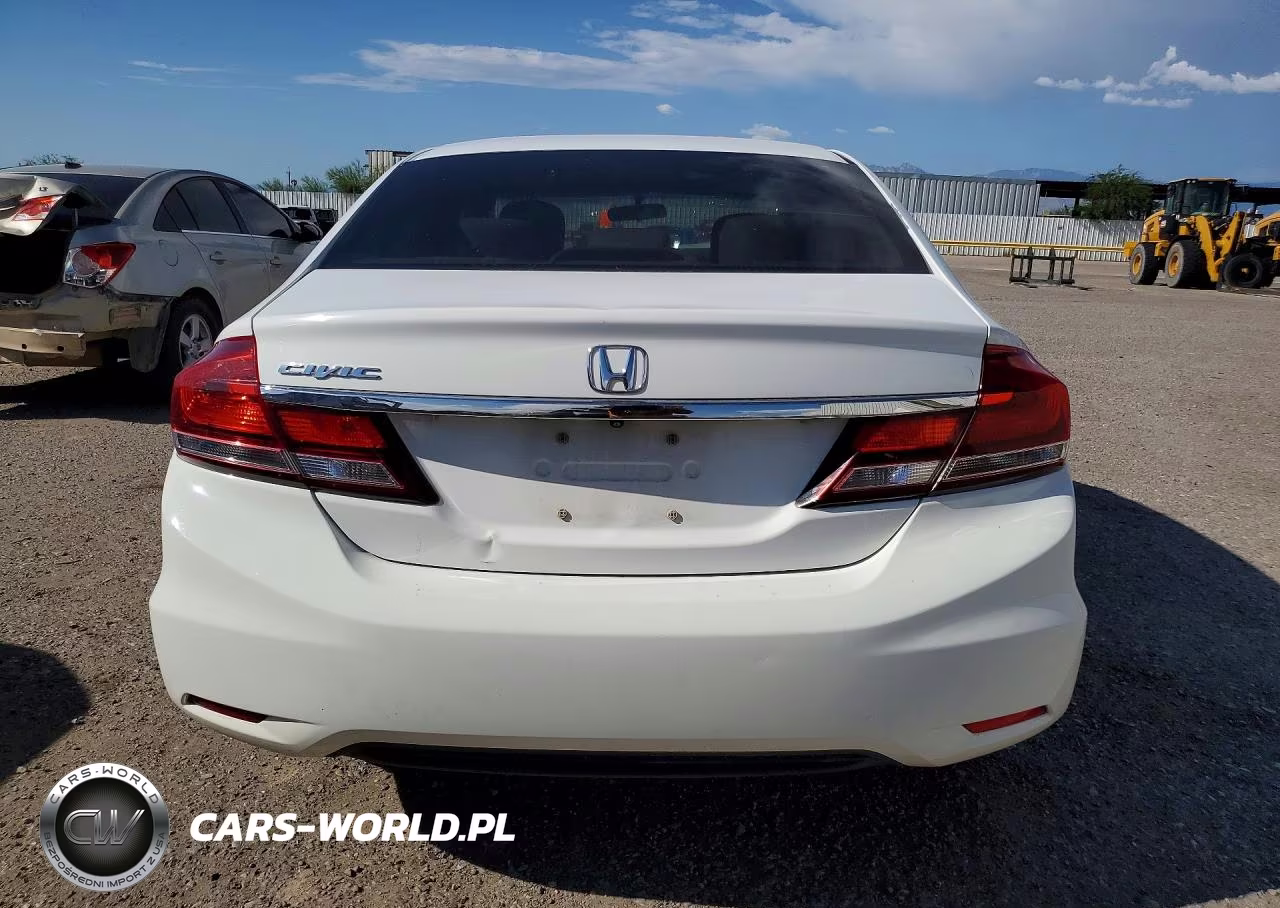2013 Honda Civic Lx VIN:19XFB2F50DE053703 - 6
