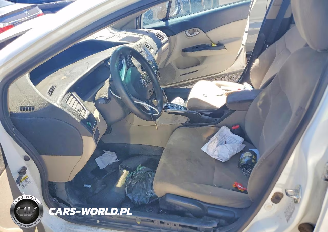 2013 Honda Civic Lx VIN:19XFB2F50DE053703 - 7