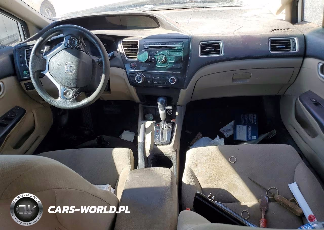 2013 Honda Civic Lx VIN:19XFB2F50DE053703 - 8