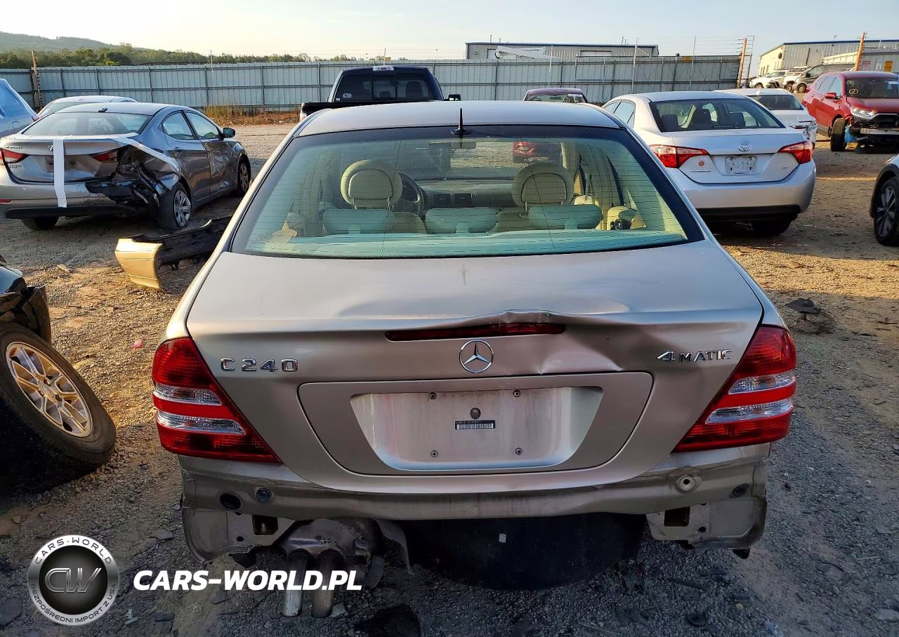 2005 Mercedes-Benz C 240 4Matic VIN:WDBRF81J85F658471 - 6