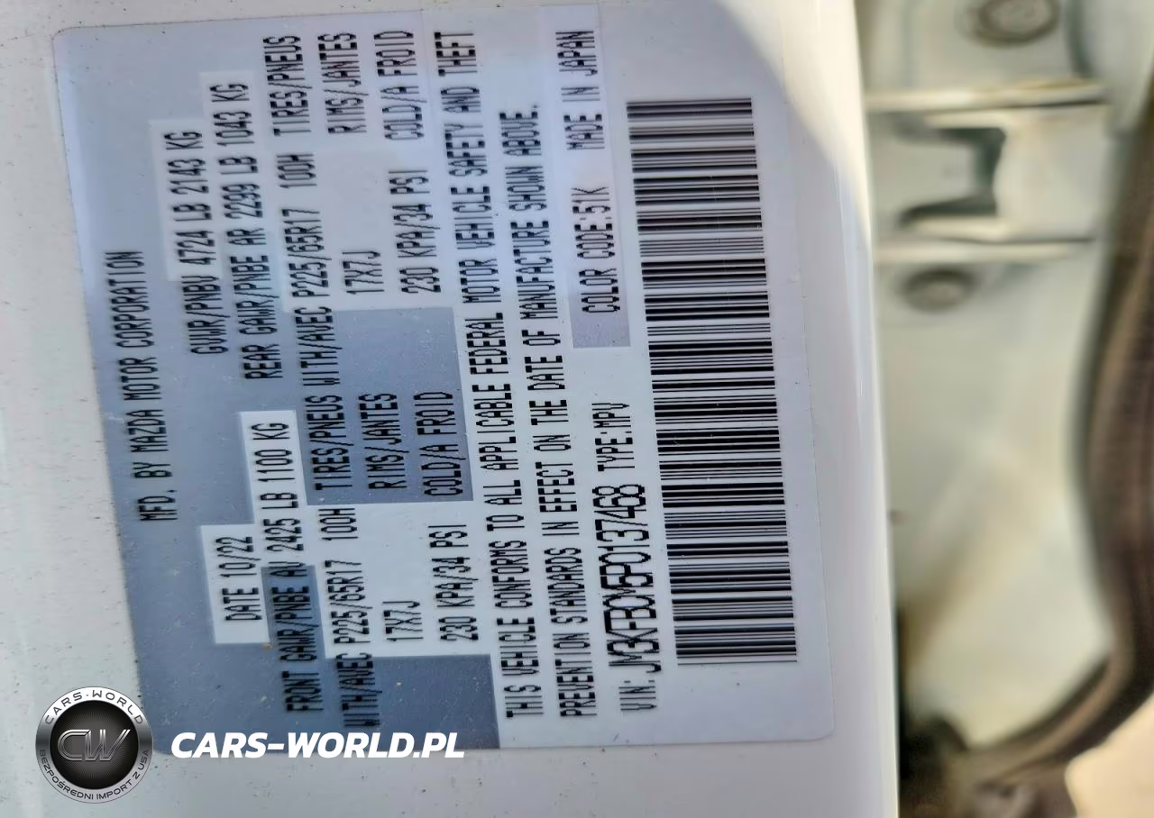 2023 Mazda Cx-5 Preferred VIN:JM3KFBCM5P0137468 - 13