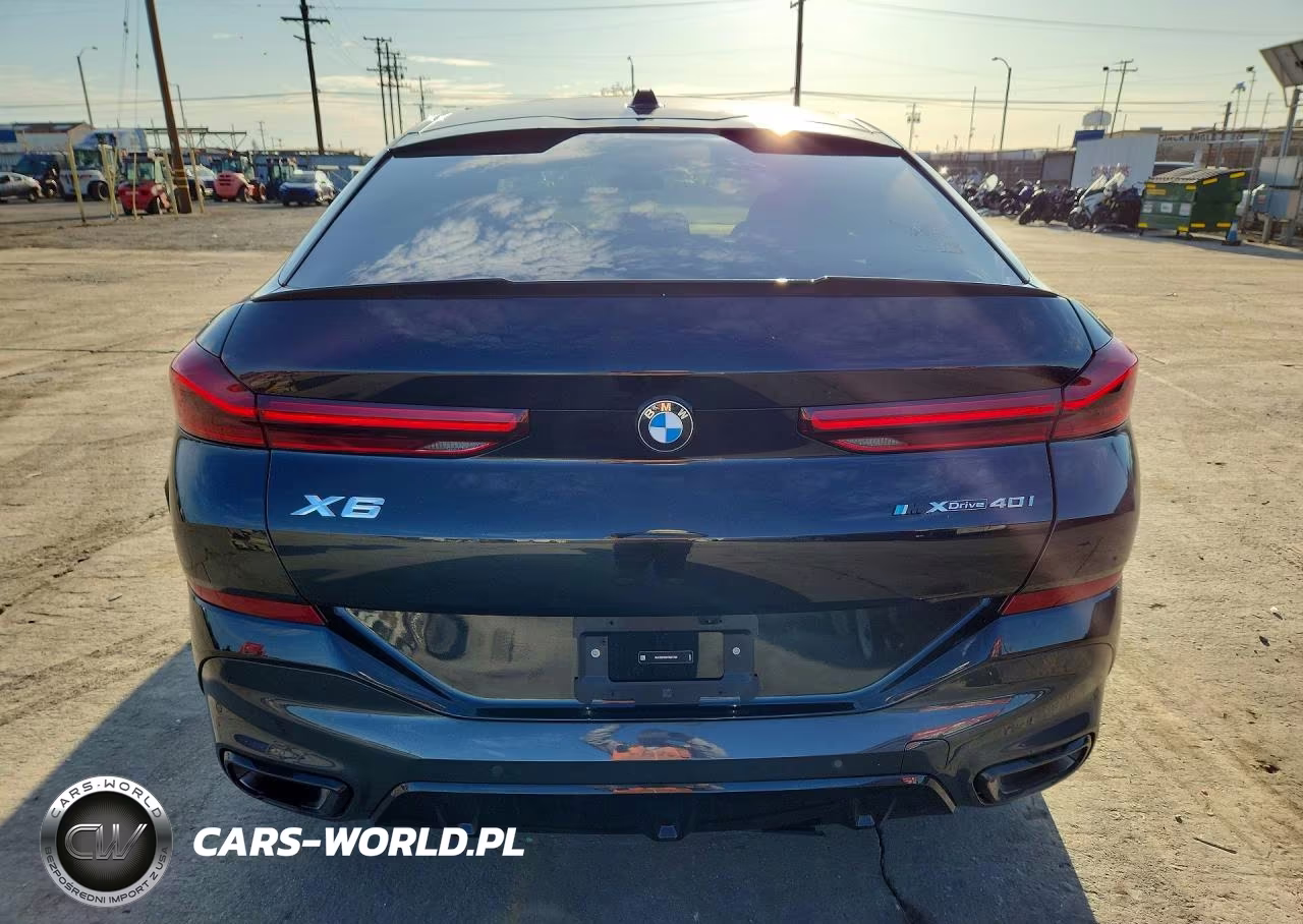 2026 BMW X6 xDrive40I VIN:5UX33EX06T9037799 - 6