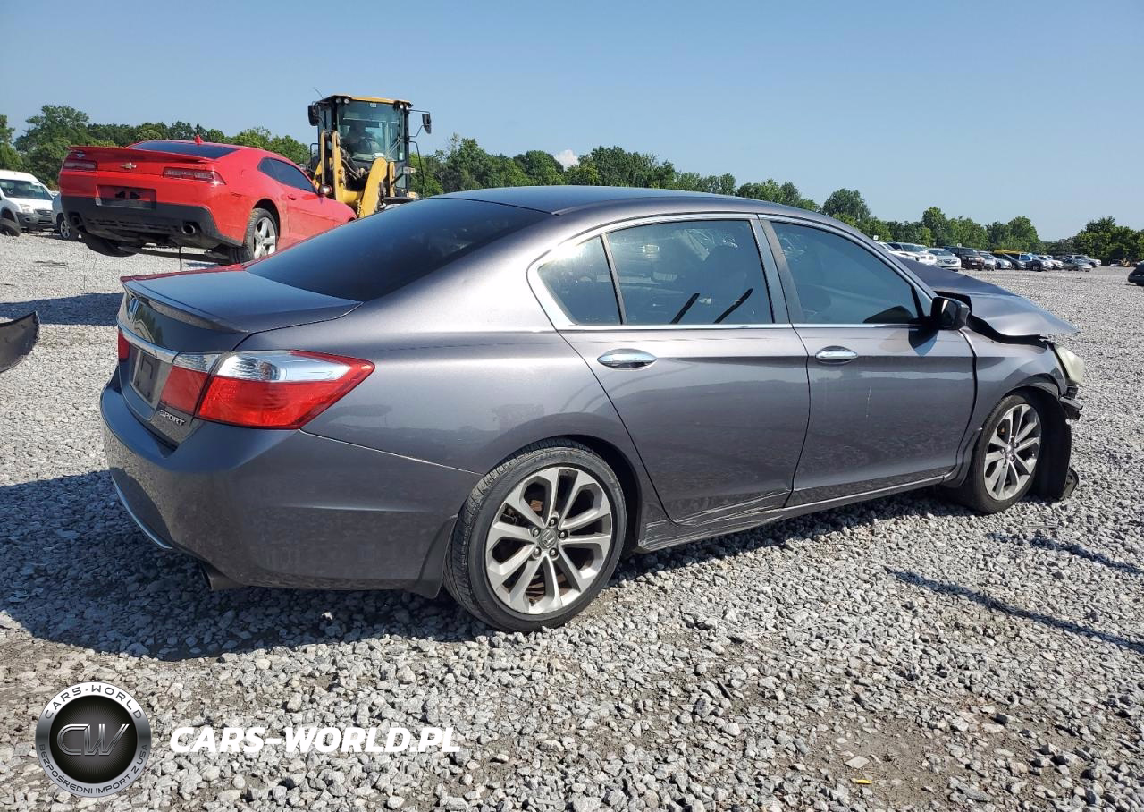 2014 Honda Accord Sport VIN:1HGCR2F53EA015239 - 3