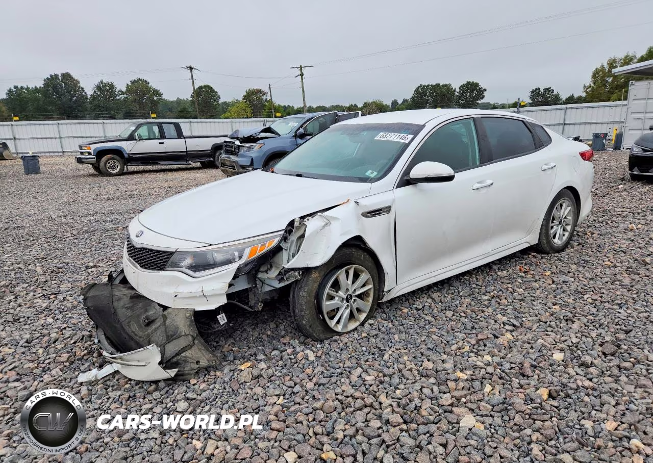 2017 Kia Optima Lx VIN:5XXGT4L38HG126975 - 1