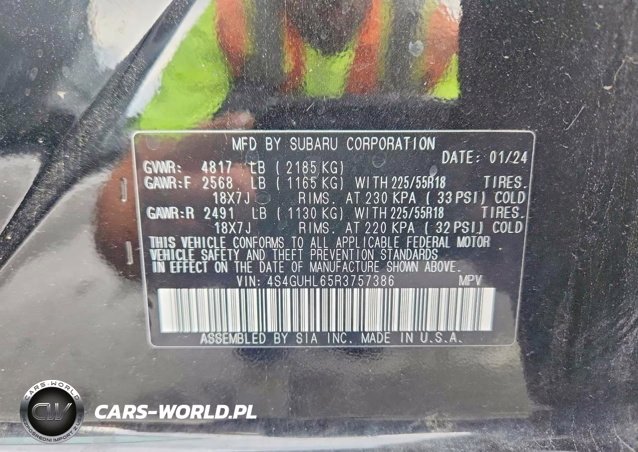 2024 Subaru Crosstrek Limited VIN:4S4GUHL65R3757386 - 13