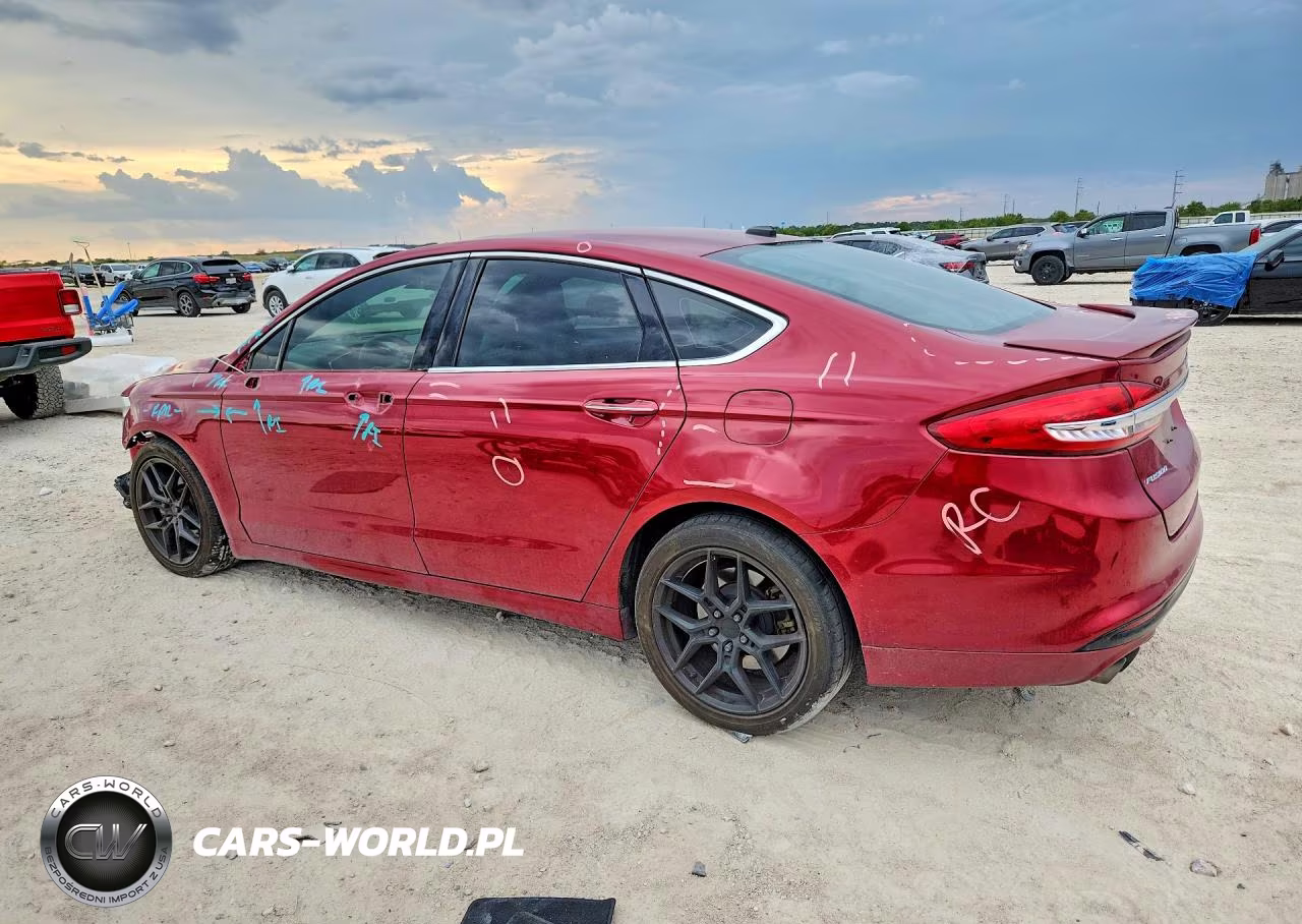 2017 Ford Fusion Sport VIN:3FA6P0VP6HR263851 - 2