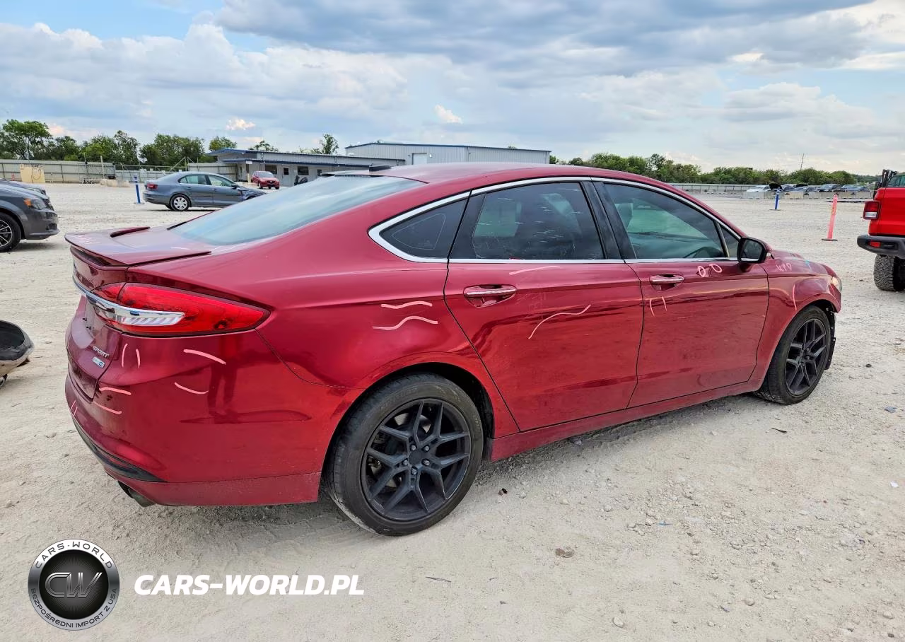 2017 Ford Fusion Sport VIN:3FA6P0VP6HR263851 - 3
