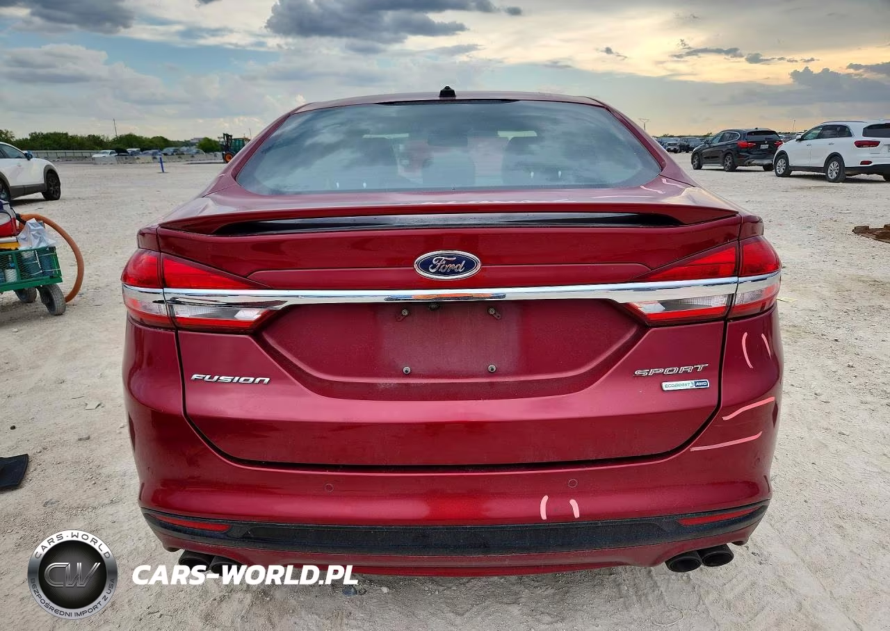 2017 Ford Fusion Sport VIN:3FA6P0VP6HR263851 - 6