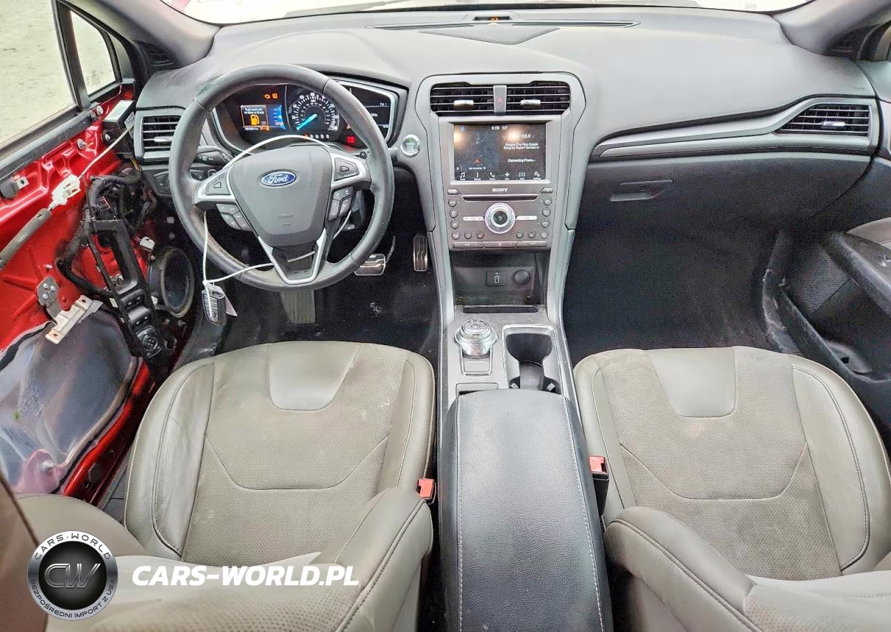 2017 Ford Fusion Sport VIN:3FA6P0VP6HR263851 - 8