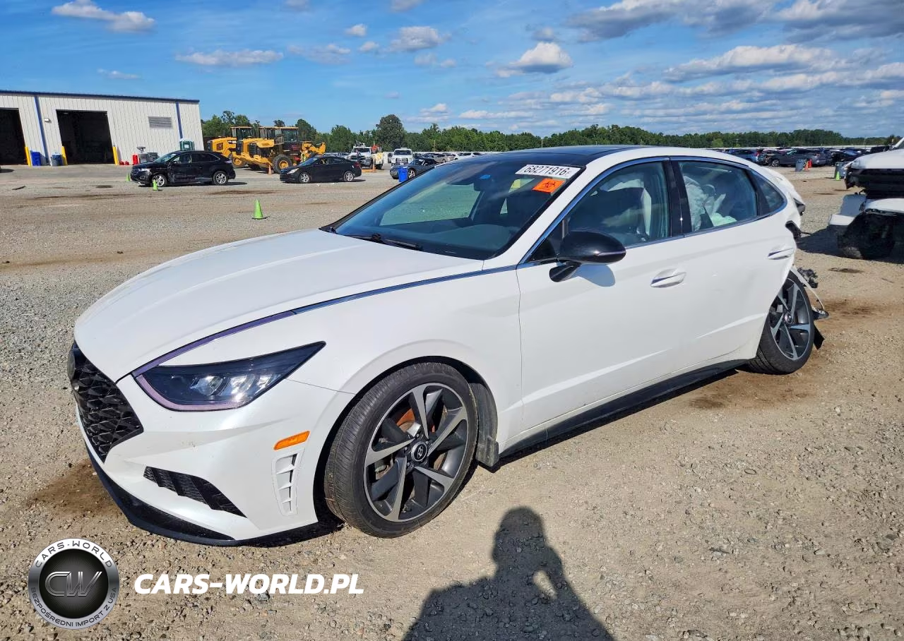 2021 Hyundai Sonata Sel Plus VIN:5NPEJ4J21MH107299 - 1