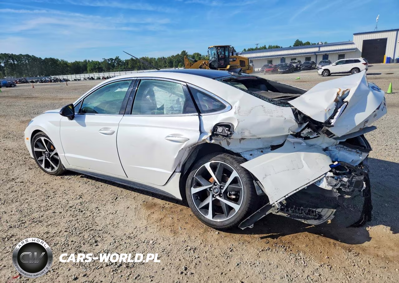 2021 Hyundai Sonata Sel Plus VIN:5NPEJ4J21MH107299 - 2