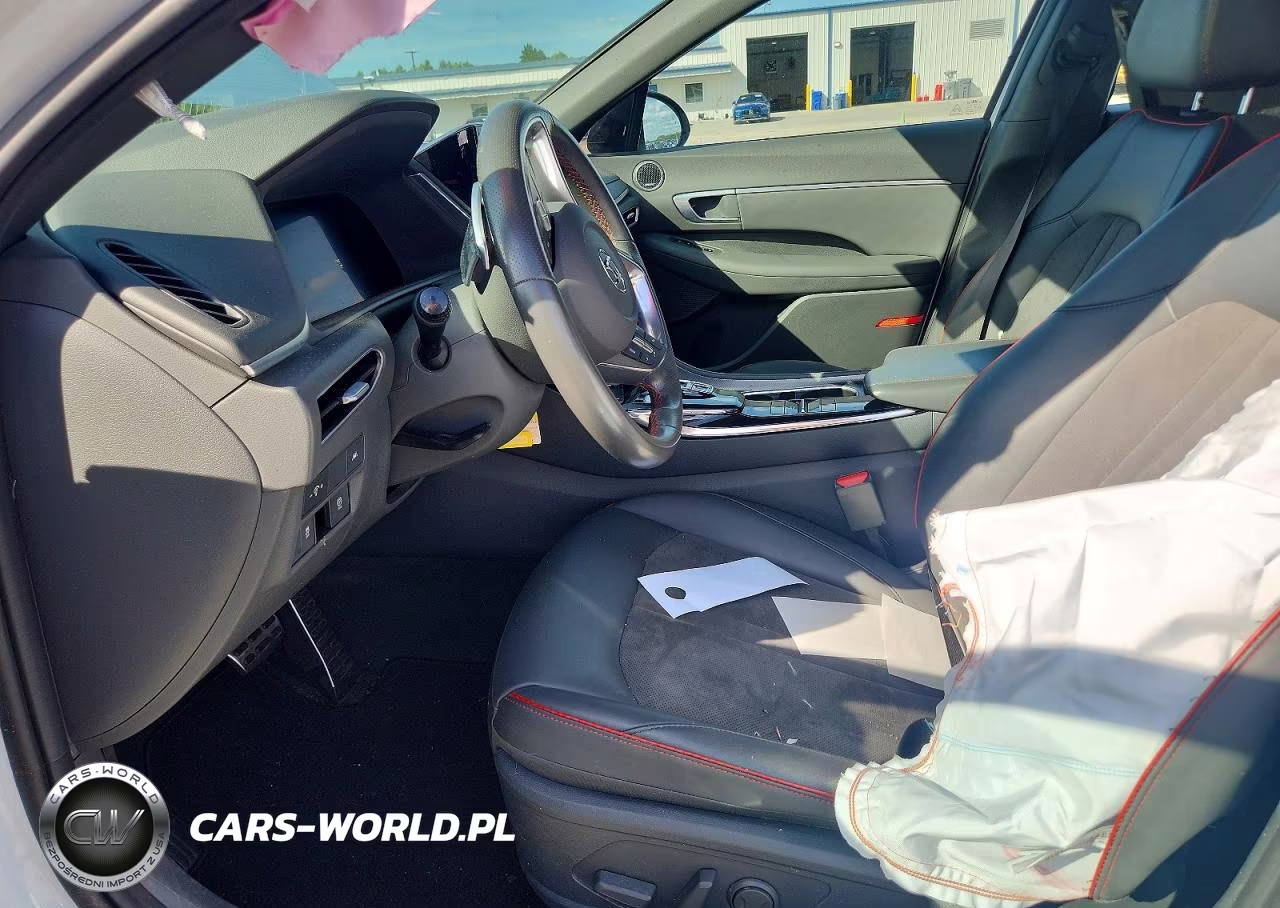 2021 Hyundai Sonata Sel Plus VIN:5NPEJ4J21MH107299 - 7