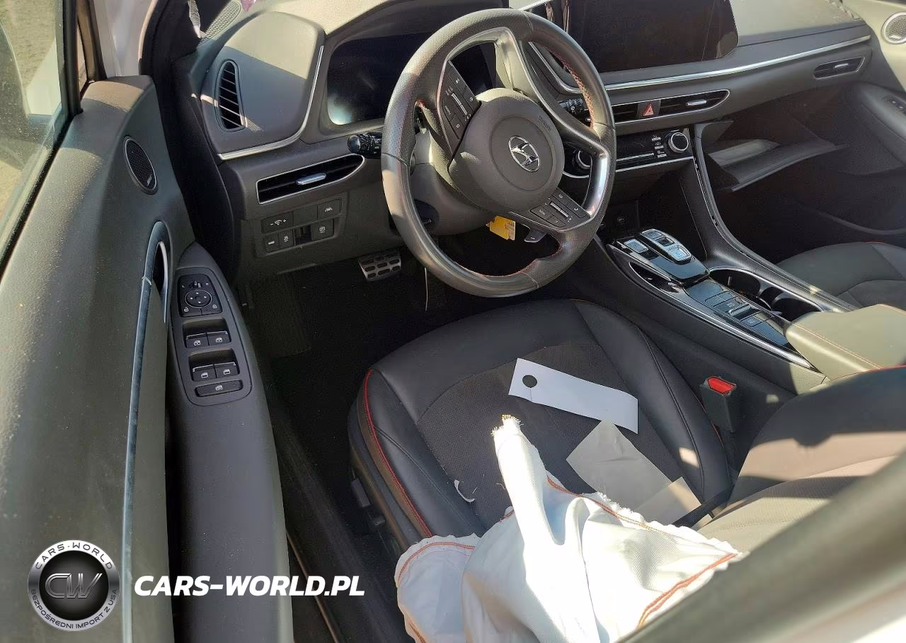 2021 Hyundai Sonata Sel Plus VIN:5NPEJ4J21MH107299 - 8