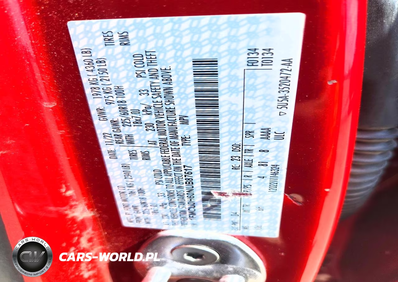 2022 Ford Escape Sel VIN:1FMCU0H60NUB87617 - 12