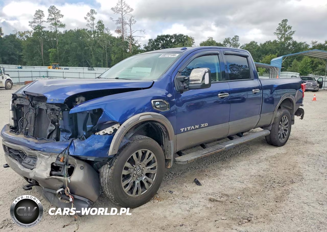 2016 Nissan Titan Xd Platinum Reserve VIN:1N6BA1F27GN512529 - 1