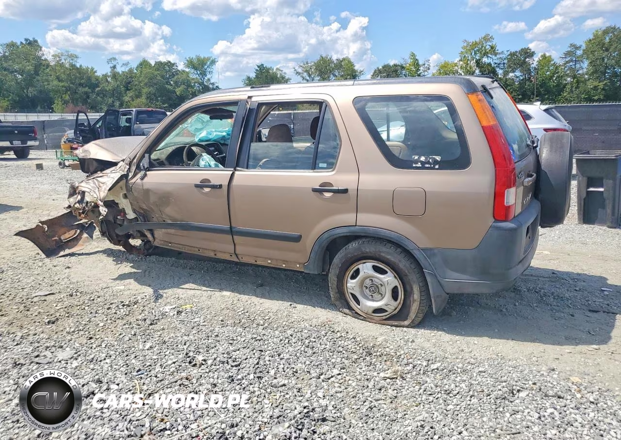 2004 Honda Cr-V Lx VIN:SHSRD68444U202247 - 2