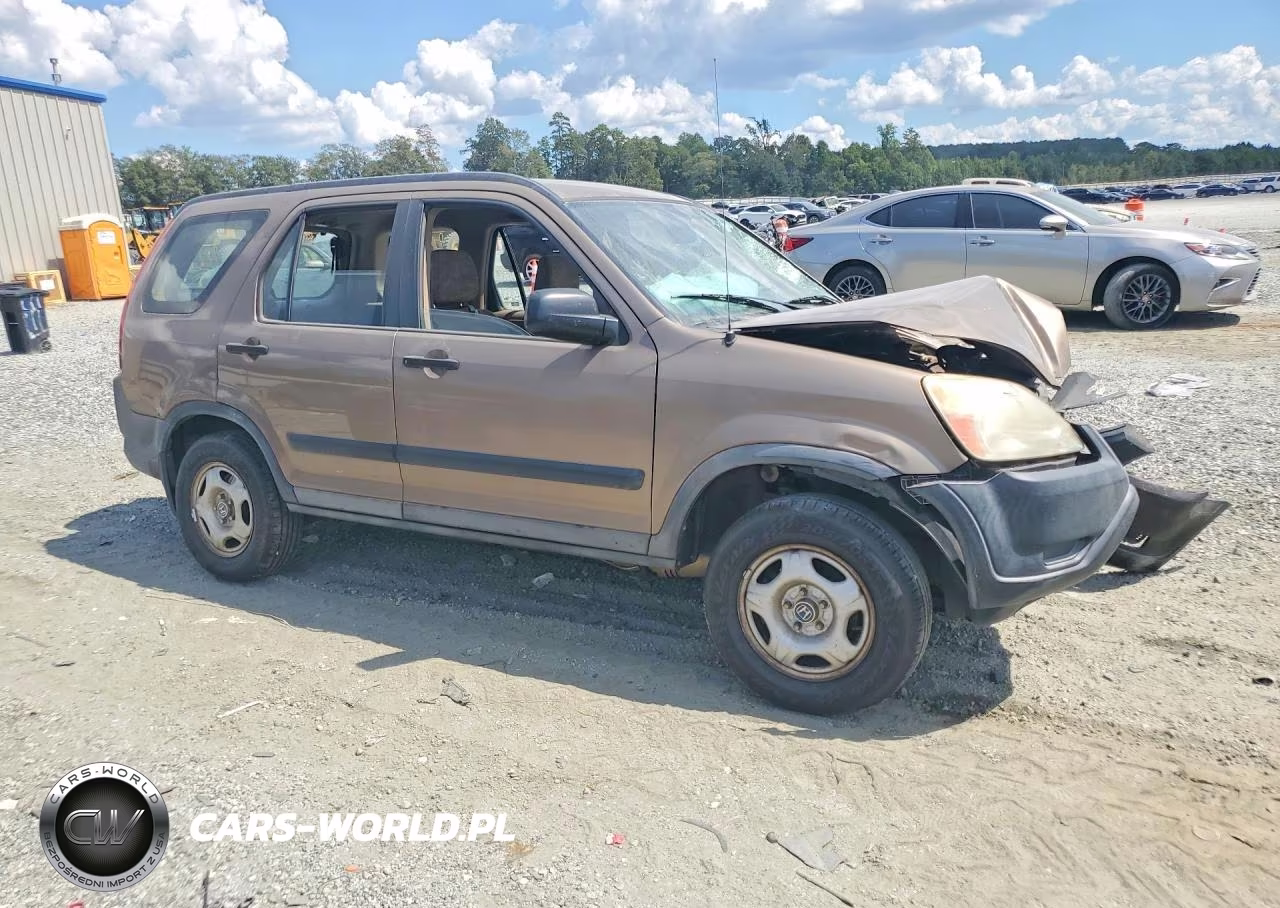 2004 Honda Cr-V Lx VIN:SHSRD68444U202247 - 4