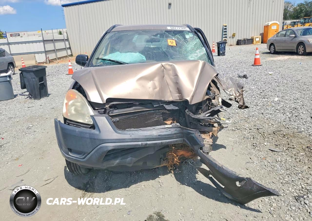 2004 Honda Cr-V Lx VIN:SHSRD68444U202247 - 5