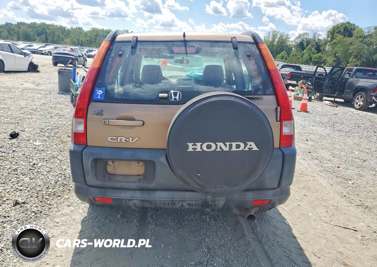 2004 Honda Cr-V Lx VIN:SHSRD68444U202247 - 6