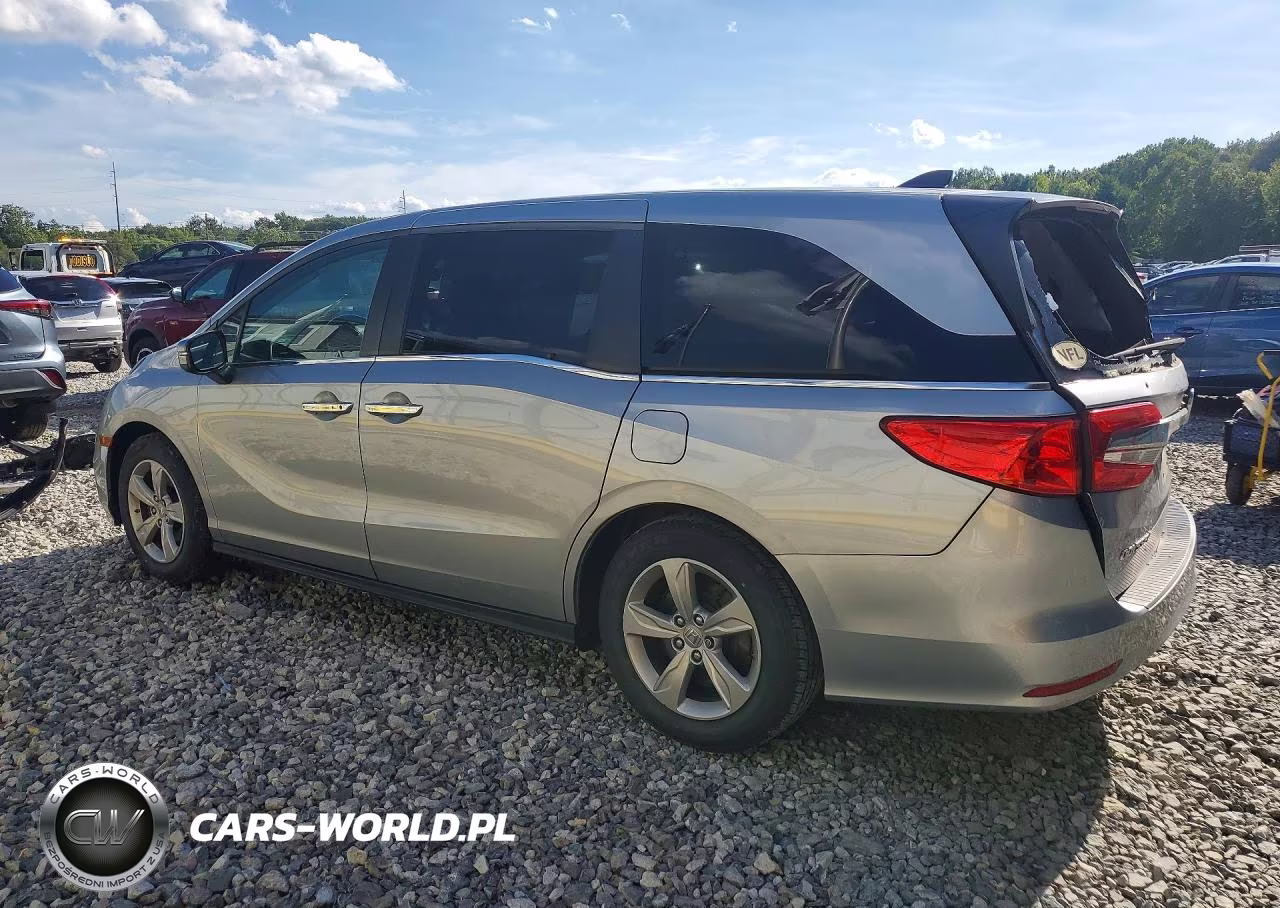 2020 Honda Odyssey Exl VIN:5FNRL6H71LB055016 - 2