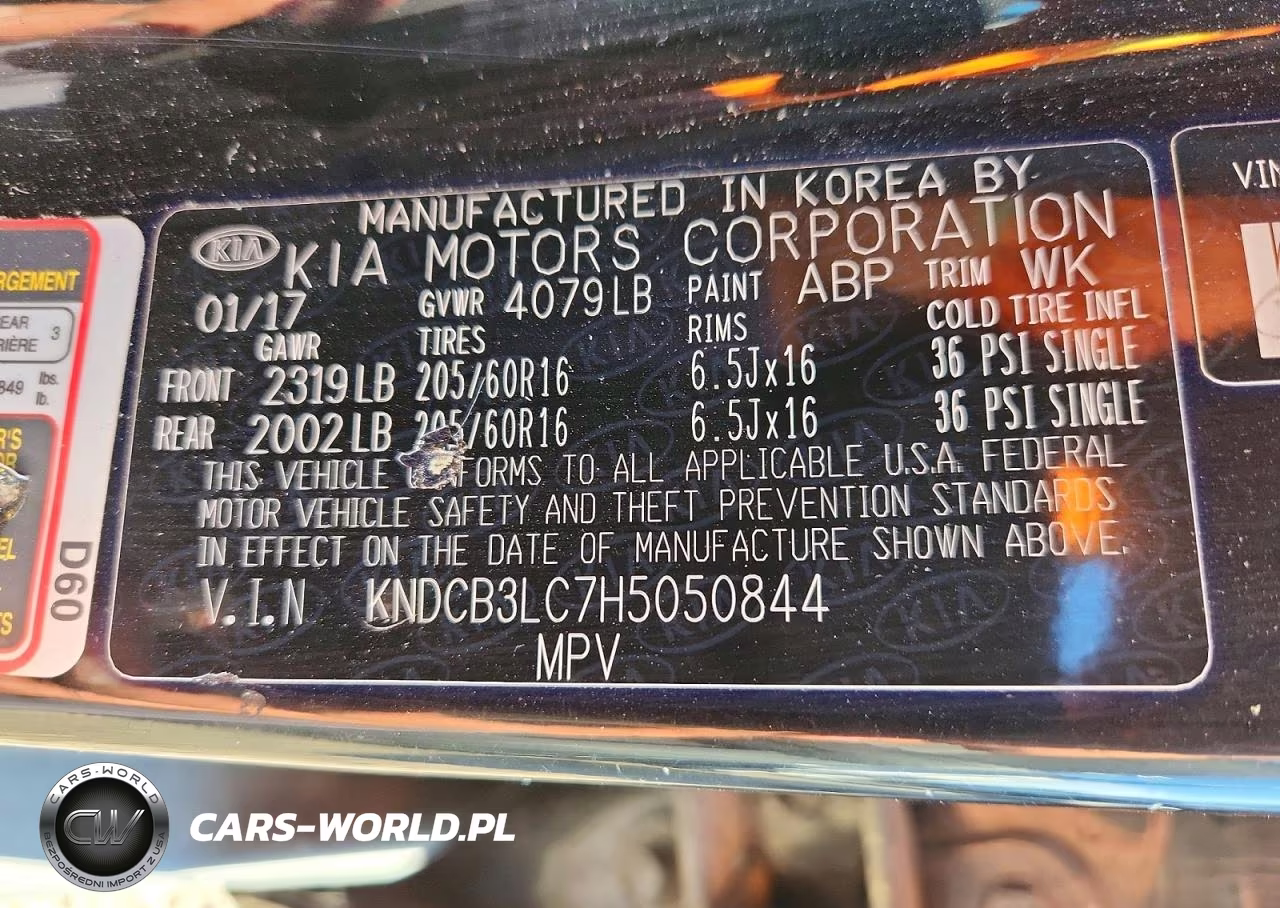 2017 Kia Niro Fe VIN:KNDCB3LC7H5050844 - 13