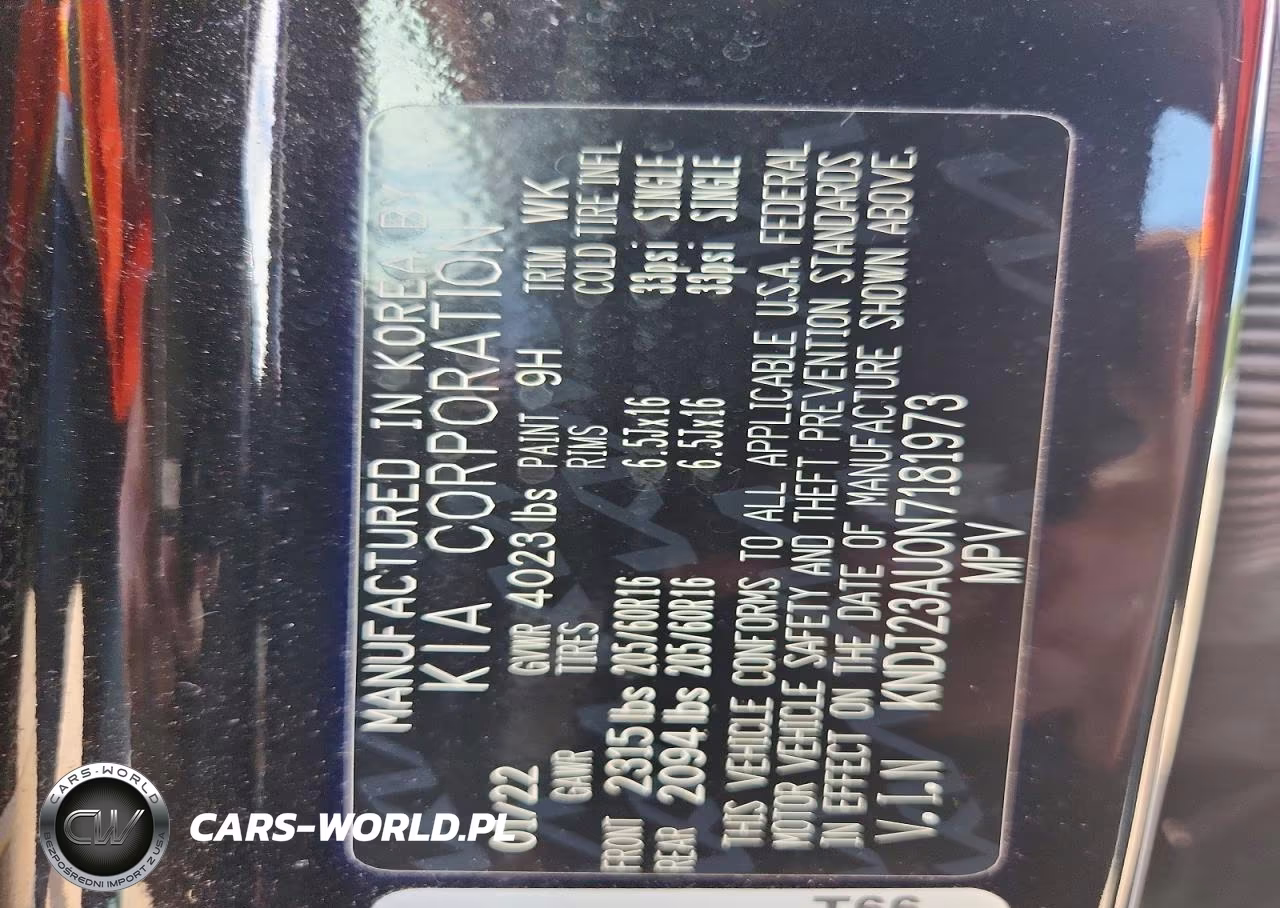 2022 Kia Soul Lx VIN:KNDJ23AU0N7181973 - 13