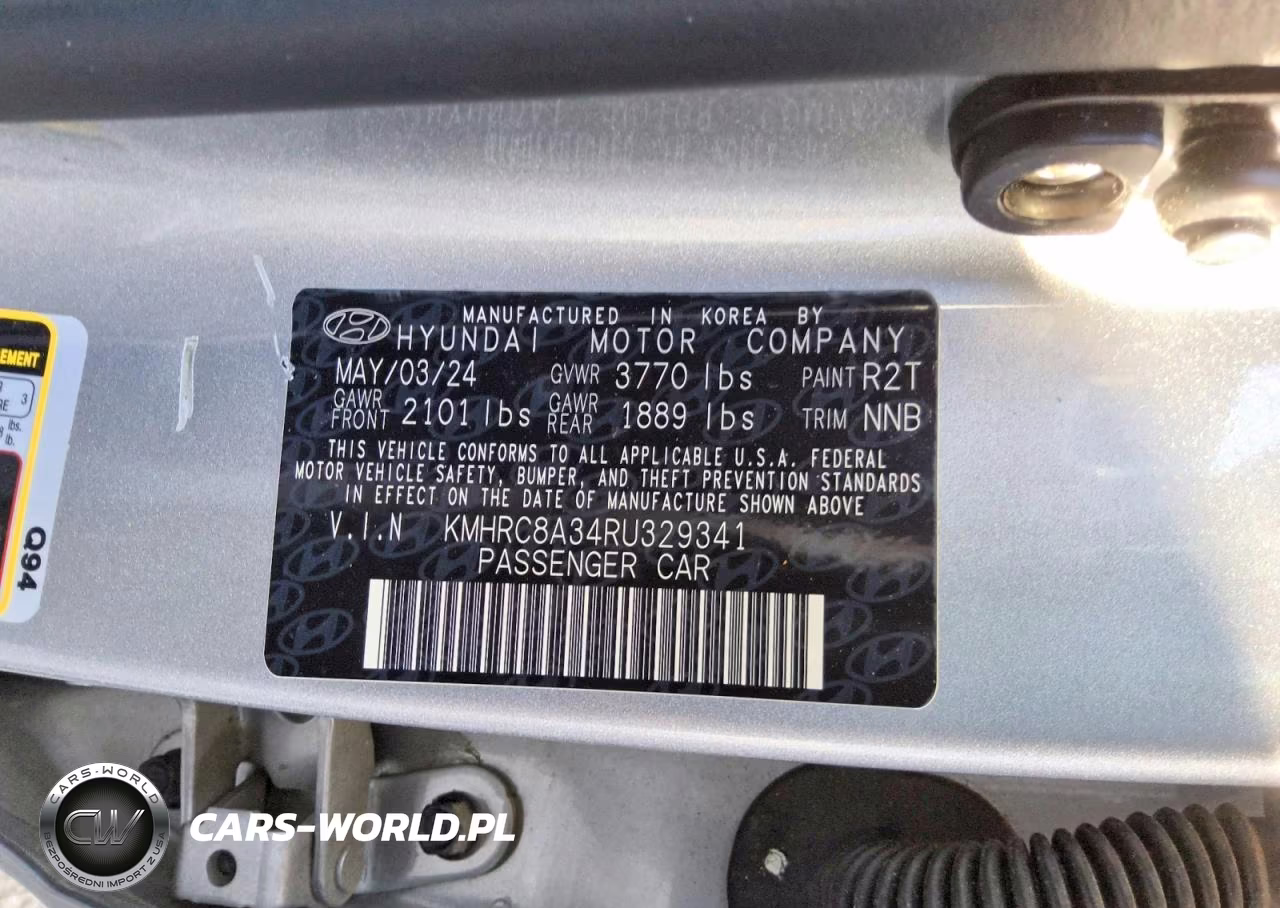 2024 Hyundai Venue Sel VIN:KMHRC8A34RU329341 - 13