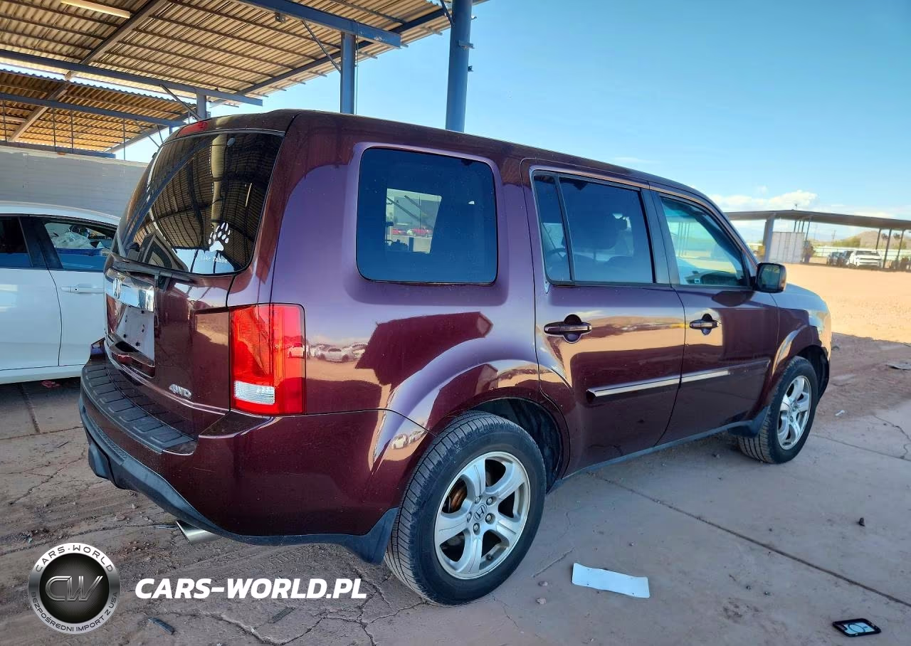 2015 Honda Pilot Exl VIN:5FNYF4H56FB036648 - 3