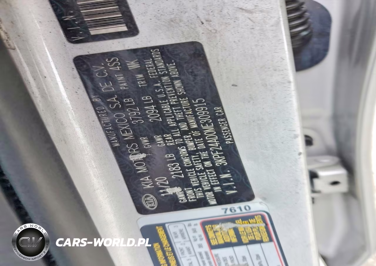 2021 Kia Forte Lxs VIN:3KPF24AD0ME309915 - 12