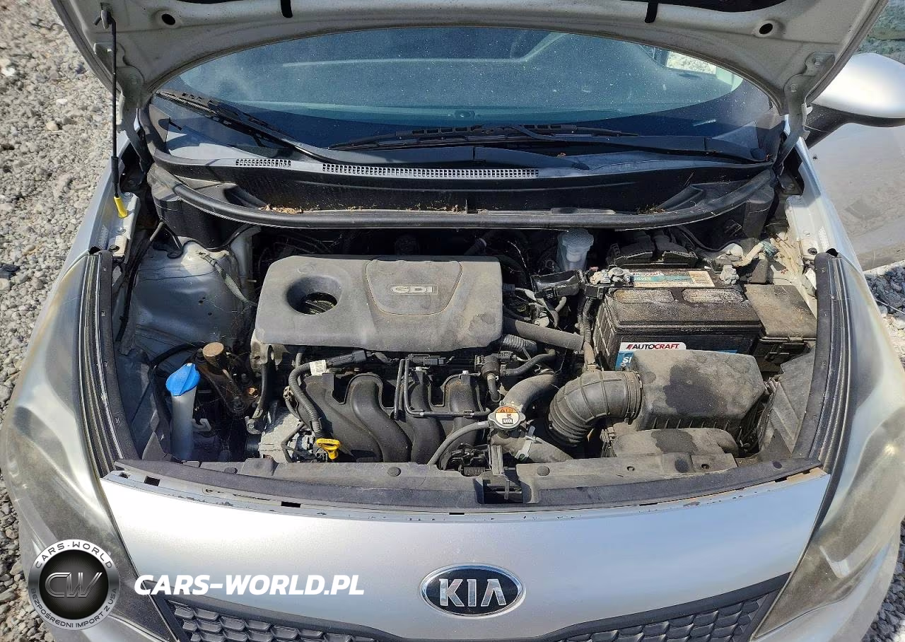2016 Kia Rio Lx VIN:KNADM4A37G6633539 - 11