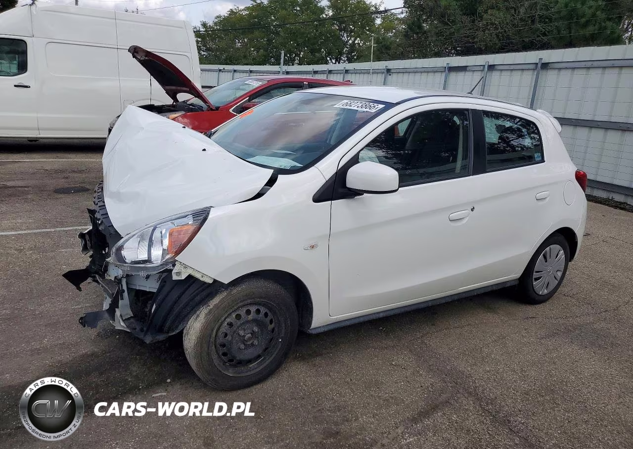 2019 Mitsubishi Mirage Es VIN:ML32A3HJ5KH015878 - 1