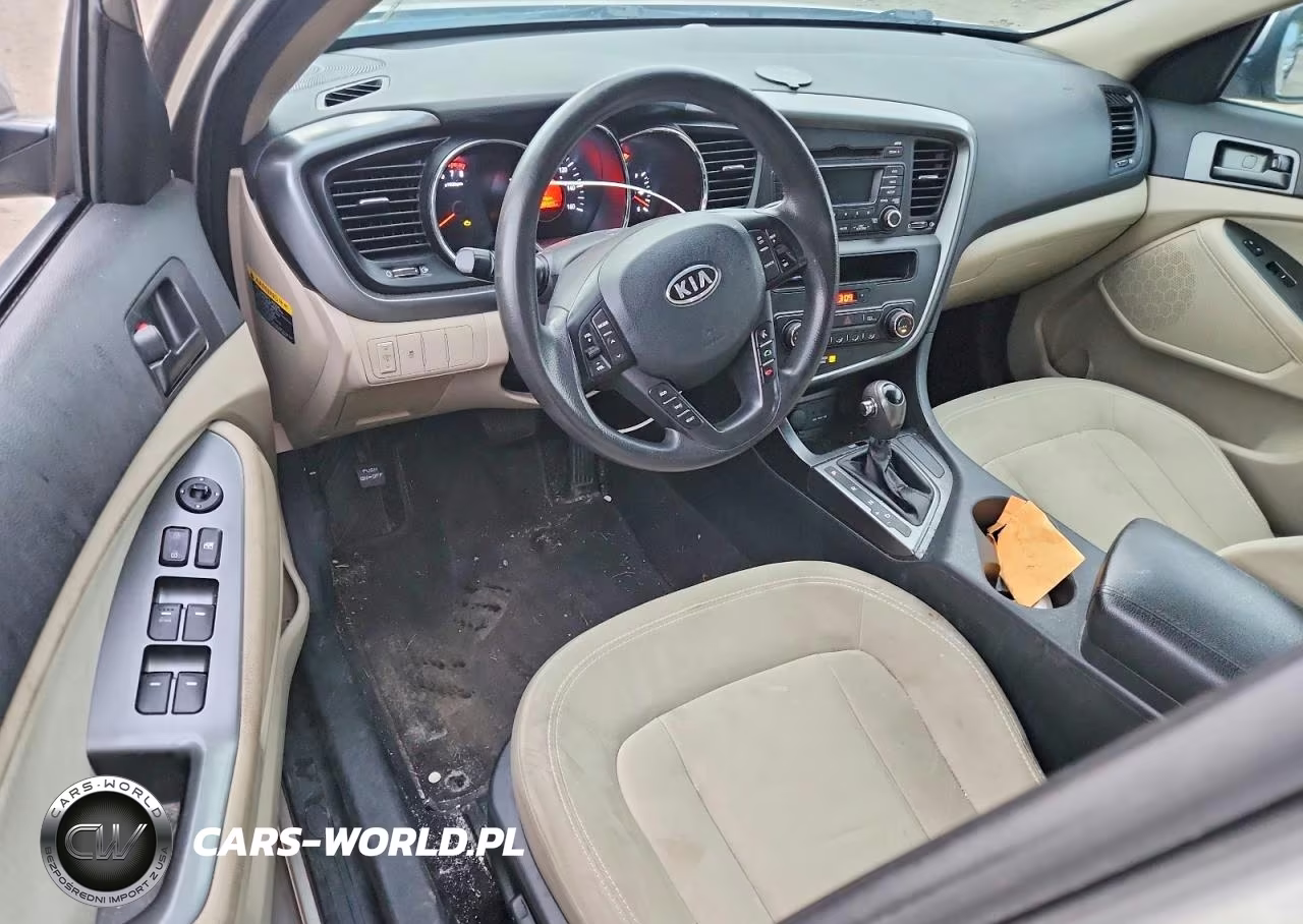 2011 Kia Optima Lx VIN:KNAGM4A73B5173388 - 8