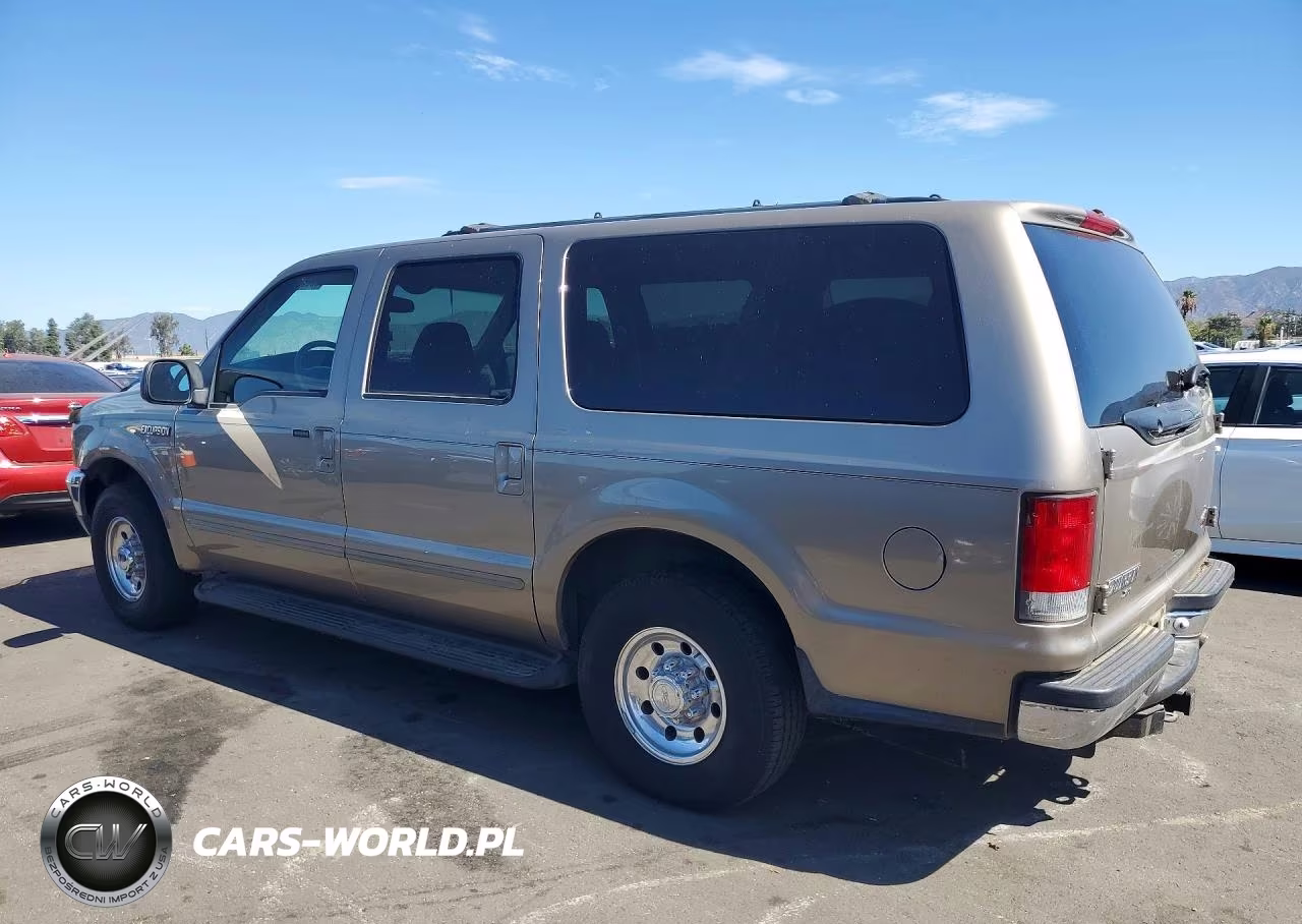 2000 Ford Excursion Xlt VIN:1FMNU40L1YEA82875 - 2