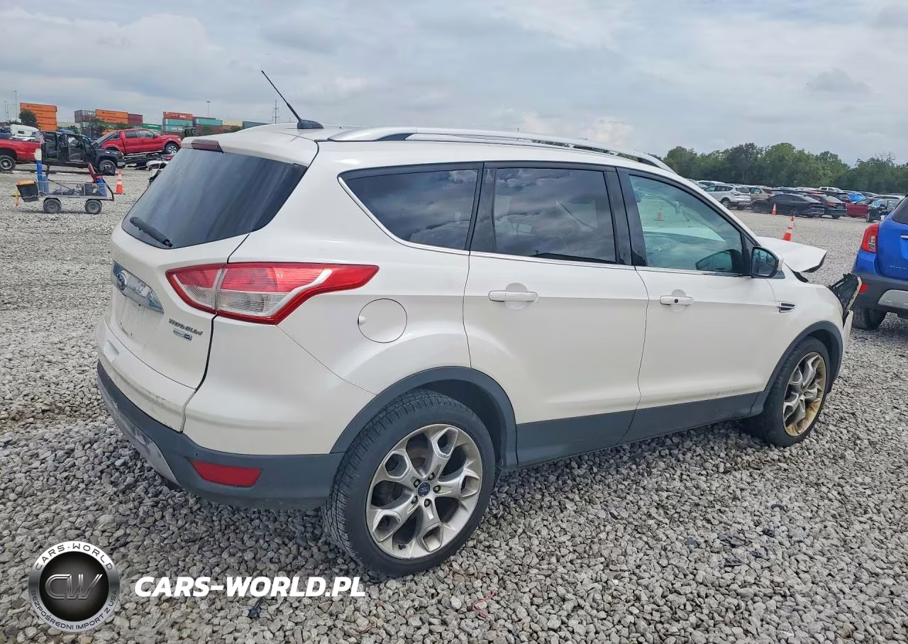 2014 Ford Escape Titanium VIN:1FMCU9J93EUA11542 - 3
