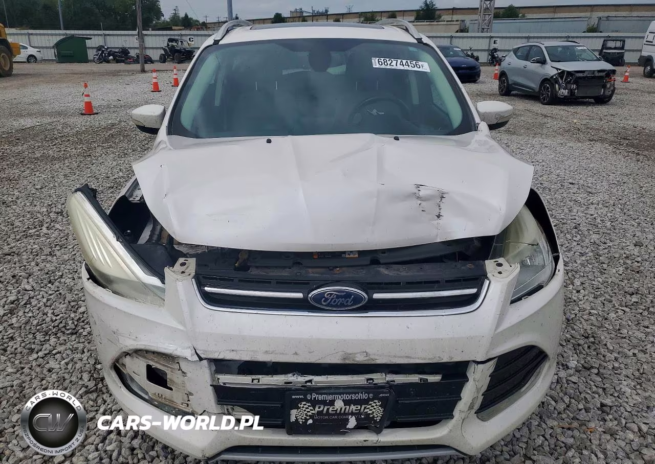 2014 Ford Escape Titanium VIN:1FMCU9J93EUA11542 - 5