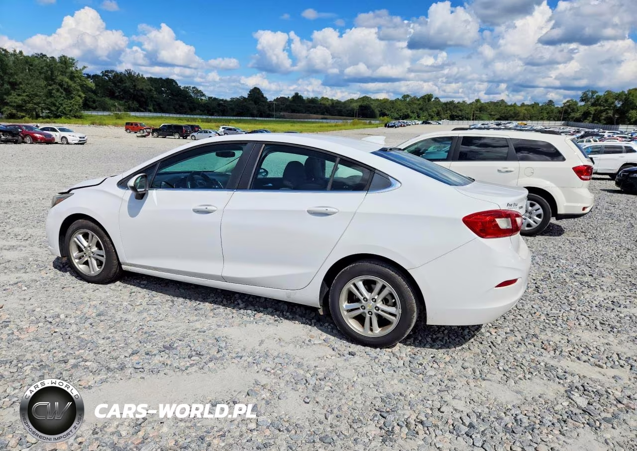 2016 Chevrolet Cruze Lt VIN:1G1BE5SM6G7281707 - 2