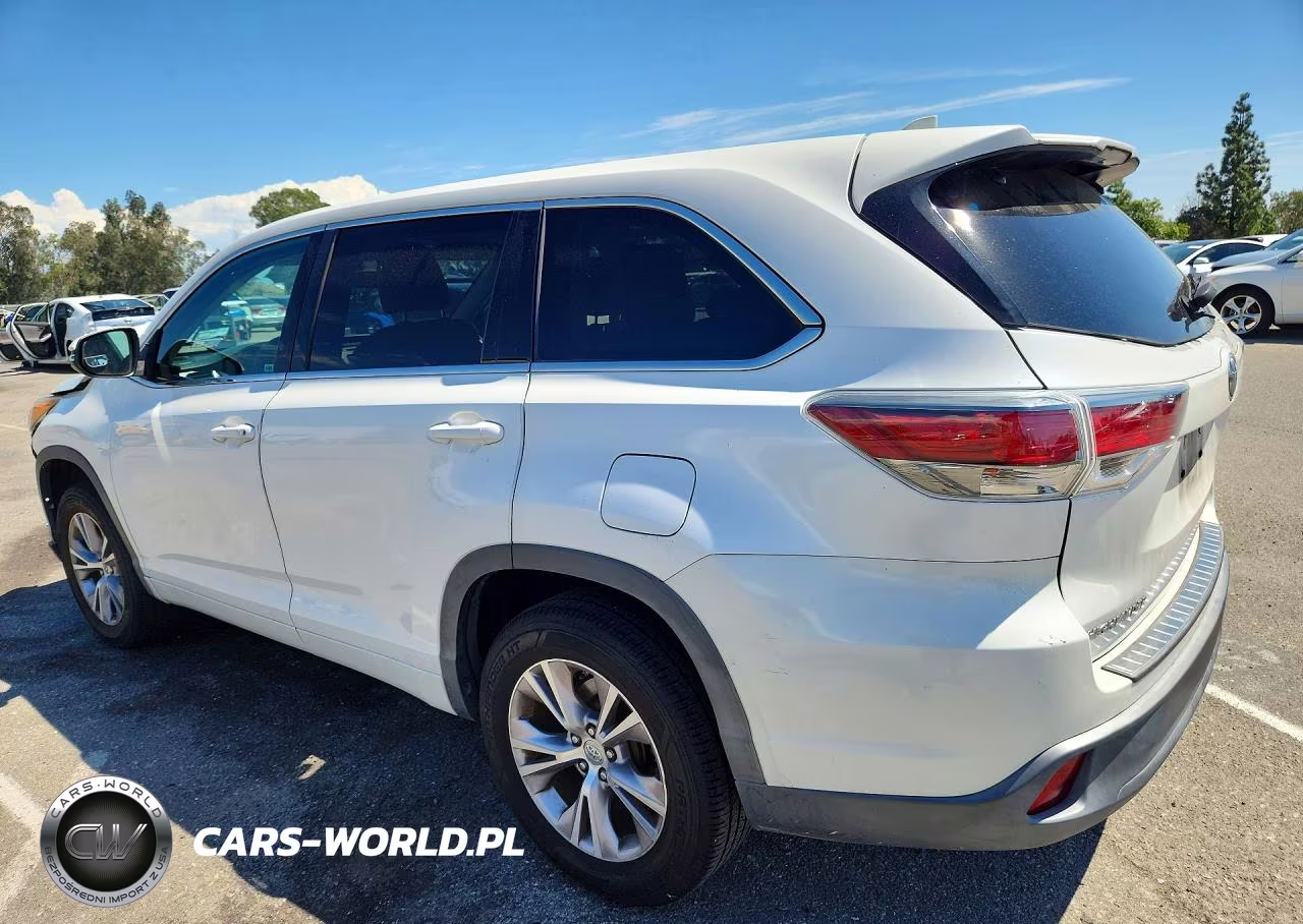 2015 Toyota Highlander Le Plus VIN:5TDZKRFH0FS117148 - 2